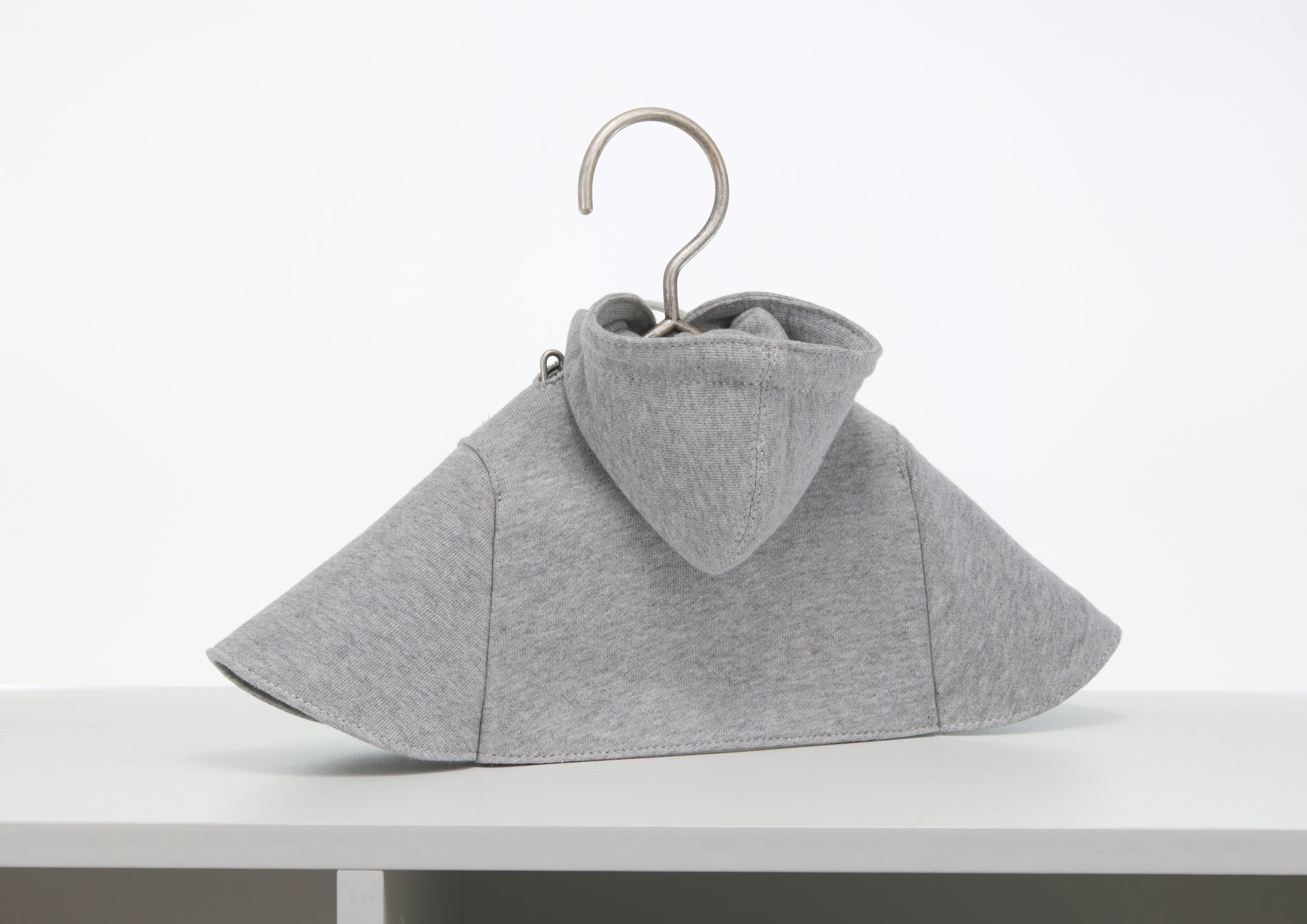 Grey hoodie bag