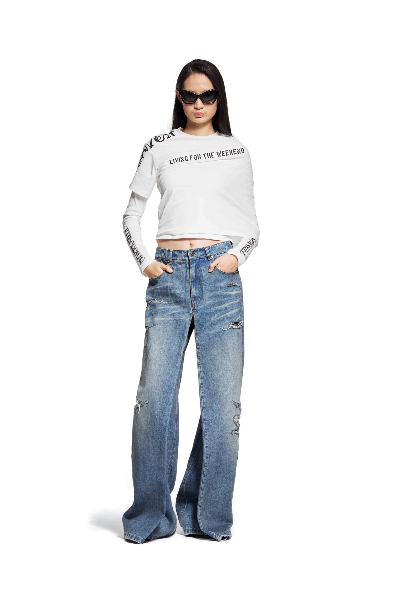 Printed Long Sleeve T-Shirt