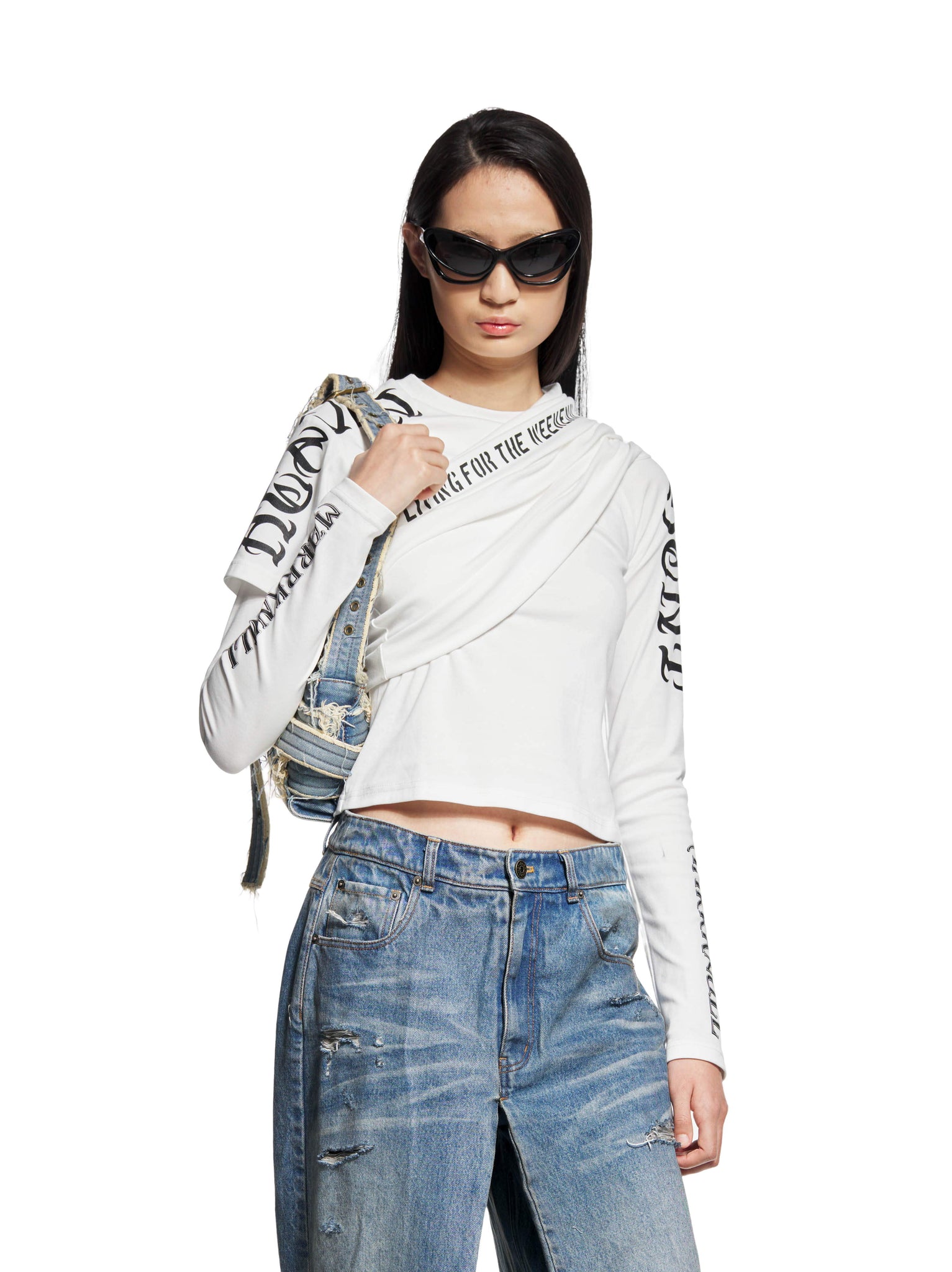 Printed Long Sleeve T-Shirt