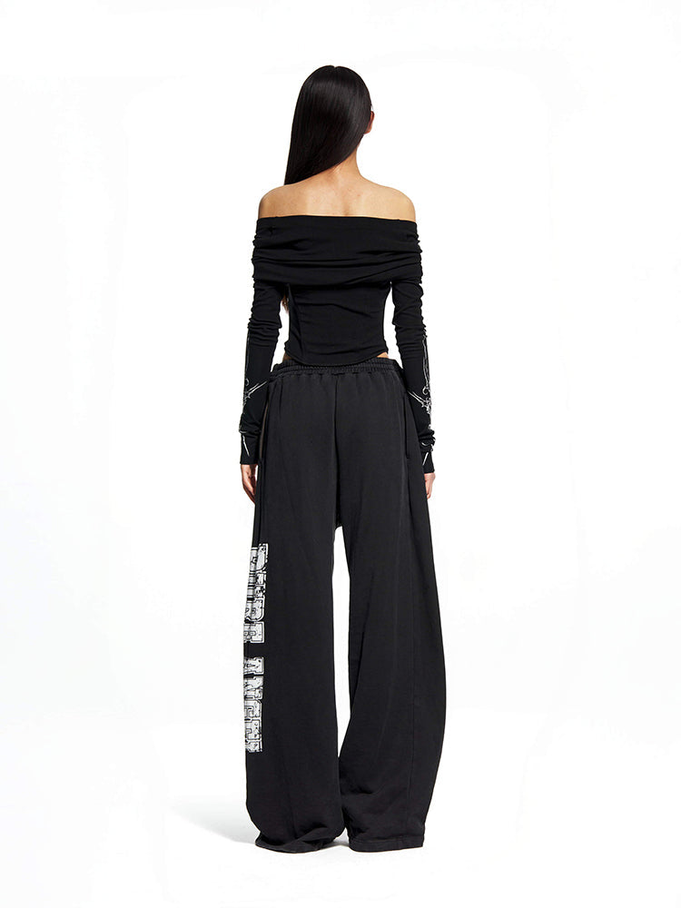 Pile Pleat Long Sleeve Corset