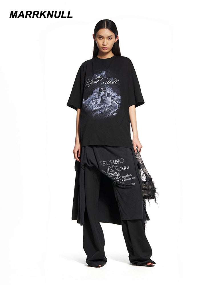 Black Back Knot T-Shirt