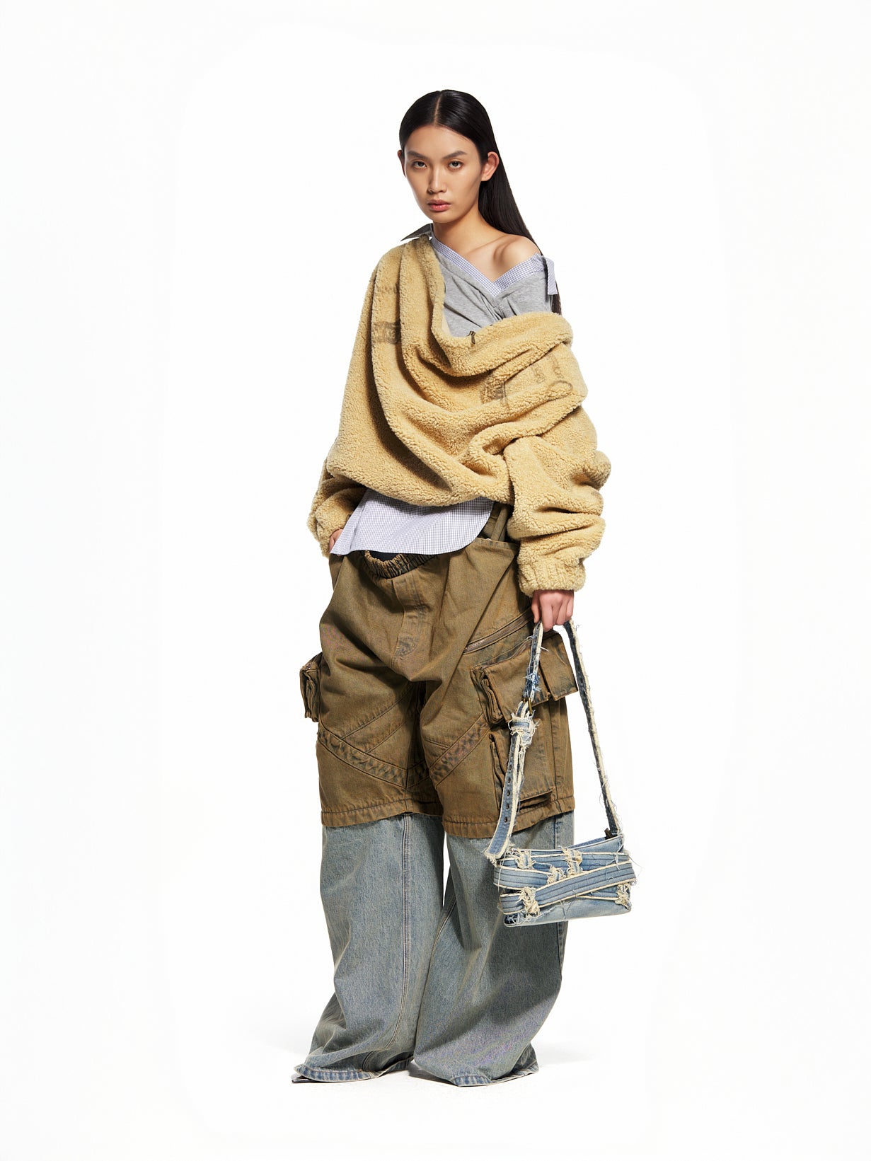 Draped Stand-Collar Jacket – MARRKNULL