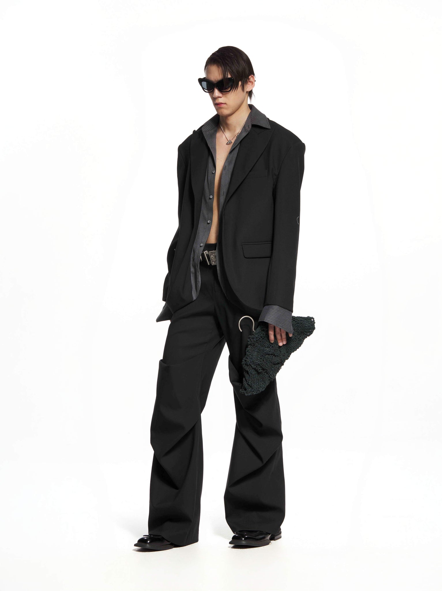 Faux Two-Piece Blazer